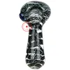 Latest Colorful Cool Twist Rope Design Pyrex Thick Glass Smoking Tube Handpipe Portable Handmade Dry Herb Tobacco Oil Rigs Filter Bong Hand Spoon Pipes DHL