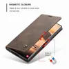 Samsung Galaxy S24 Ultra Cover Samsung Note 20 S22 Ultra Note 10 Plus Leather Wallet Phone Case S23 Ultra YQ240221の携帯電話のケース磁気フリップケース