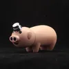 Latest Cute Pig Butane 2 open Flame Lighter Smoking Cigarette Accessories Tool Gas Inflated Lighters Fun Gadgets Bar Display items