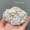 Hängen 100% naturlig pyritkristallcalcit (fluorescenseffekt) Mica Stone Mineral Prov