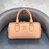 Kvinnliga mode arcadie designer väskor mini handväskor m u bowling väska axelväska lyxig plånbok läder bankett tote