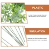 Decorative Flowers 10 Pcs Artificial Plant Decoration Realistic Leaf Wedding Decorations Leaves Faux For Stem Fake Party Favor