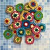 50pcs lot Handmade Original 7 5cm Trade Hand Crochet Doilies Pad Handmade Cup Mat Po Props Placemat Decorative Mat 201123246S