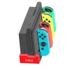 Carregadores para nintendo switch joy con controlador carregador doca suporte estação interruptor ns joycon jogo suporte doca para carregar novo