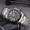 Tag Watch AAA Men Chronograph Six Needles Calendar Full Function Brand F1 Watch Stainless Steel Strap Automatic Designer Movement Quartz Watches