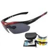 Gafas Lentes polarizadas Gafas de ciclismo Gafas de bicicleta Deportes al aire libre Gafas de sol de bicicleta MTB Gafas de montaña Hombres Correr Gafas Ciclismo