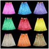 Stage Wear 5 pc / set Hula Show Hawaii Fancy Dress Garland Headband Pulseira Estilo Havaiano Grama Costume Set Full Charming