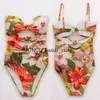 Women's Swimwear Ashgaily 2023 New Sexy One Piece Swimsuit Cut Out Women Push Up Bathing Suits Beach Wear Summer MonokiniH24221