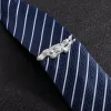 Abotoaduras HAWSON Clipe de gravata de 2 polegadas para homens Novidade Crocodilo Gravata Bar Clipe Pino Especial Interessante Presente para Homens