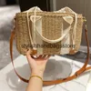 Shoulder Bags Straw Woven andbag Summer Beac Bag Tote Female Totes Women andbags Pouc andmade Clu Kniing Leer PurseH24221