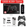 Consoles Ampown GD20 / GD10 256G 70000+ Jogos Console de videogame 2.4G Controle duplo sem fio Jogo Stick 4K HD Jogos retrô para PS1 PSP