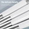 Makeup Brushes 5st Double Headed Mask Brush 2 In 1 Silicone Applicator Blackhead Remover For Home Beauty Salon