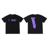 V Lone T-shirt Män och kvinnors designer T-shirt Löst montering T-shirt Fashionabla Brand Top Men's Casual Shirt Luxurious Clothing Street Kort ärm sommar