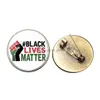 Pins, broches Nieuwe I Cant Breathe Black Lives Matter Protest Time Gem Badge Pins Broches Knop Jas Jas Kraag Pin Jood Dhgarden Dhybe