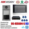 Video Deurtelefoons Hikvision DS-KIS604-S (C) Intercomkit DS-KV8113-WME1 DS-KH6320-WTE1 Standaard POE Schakelstation WIFI Monitor