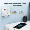 10A 120W USB Type C câble Super rapide cordon de données de charge rapide câble USB C rapide pour Xiaomi Mi13 12 Oneplus POCO Samsung Android