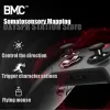 Gamepads Original Betop Beitong Zeus GamePad Vibration Somatosensory Wireless Bluetooth Game Controller för Nintendo Switch/Steam/PC