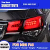 Chevrolet Cruze LED Tail Light의 자동차 스타일링 스 트리머 회전 신호 후면 램프 09-16 Taillight Assembly 브레이크 리버스 주차 조명