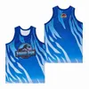 Homens camisetas Homens Basquete Jerseys Rock N Jock Will Smith 33 # Jersey Costura Bordado de Alta Qualidade Esportes Ao Ar Livre Preto Azul Novo 2023 J240221