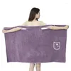 Towel Women Adult Bathroom Absorbent Quick-Drying Microfiber Beach Robe Changing Poncho Swim Absorption Turban Hair Dry