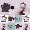 Shoe Parts & Accessories Mrs Pottts Enamel Pin Enchanted Teapot Badge Beauty And Beasst Brooch Gift Backpack Decoration Jewelry Drop D Dhe4T