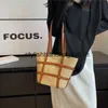 Shoulder Bags Luxury Designer Brands Women andbag 2023 Fasion New Straw Large Capacity Tote Bags Female Soulder Bag Free Sipping PromotionH24221