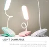 Table Lamps Desk Light Reading Aesthetic Lamp Charging For Study White Office Small LED