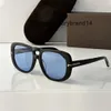 Gafas de sol artísticas simples Luxurys Ford Sun Estilo unisex TF Gafas TF de alta calidad Tom para y diseñadores elegantes Gafas literarias de moda para mujer Hombre y 939J