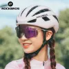 Eyewears Rockbros Cycling Glasses Lätt fotokromiska polariserade glasögon UV -skydd Solglasögon Utomhus Sport MTB Bicycle Eye Wear