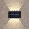 Vägglampa balkong yard gata inredning ljus utanför solkastare led solconce lampor utomhus grossistträdgårdsbelysningar 2024