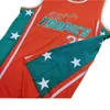 Heren T-shirts Basketbalset FLINT TROPICS JACKIE 33 MOON Naaien Borduren Hoge kwaliteit Buitensporten Strandshorts Zwart Wit Groen Nieuw J240221