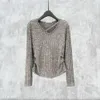 Женские свитер дизайнерские свитера Женские модные бриллиантовые трикотажные