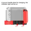 Trépieds ipega pg9186 pour joie con chargeur dock stand stand standder for Nintendo switch ns game contrôleur dock joycon charge base