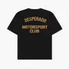 Designer Rhude T-shirt Mens Rhude 2024SS Racing Club-slogan Letter Kort ärm T-shirt