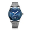 TOPSメンズフル機能腕時計Quartzムーブメント男性タイムクロック時計Fulllステンレス鋼バンドSapphire Glass lelogio masculino wristwatch Bent Watch 0-02