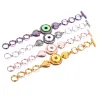 Bracelets 10pcs / lot en gros métal 18 mm bouton instantané bracelet bracelet argent gold couleur bracelet snap fit 20 mm 18 mm boutons instantanés bijoux