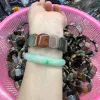 Brangles aaaa Natural Alashan Agate Jewels Bracelet Energy Stone Bangle pour femme et homme en gros!