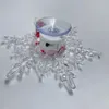 Party Decoration Christmas LED Light Snowflake Durable Effortless Adhesion Snow Flakes Energy Saving Easy To Use Snowflakes For Home Deocr