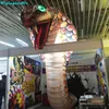 wholesale Decorative Cobra Inflatable Serpent 6m Giant Snake Inflate Naja Nivea Black Elapoid for Park/Advertisemen