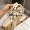 Shoulder Bags Straw Woven andbag Summer Beac Bag Tote Female Totes Women andbags Pouc andmade Clu Kniing Leer PurseH24221