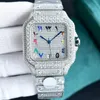 Montre de diamant Montres de créateurs Mouvement mécanique automatique Bracelet étanche Saphir en acier inoxydable 904L 40mm Montre-bracelet de mode Montre de Luxe