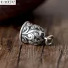 Pingentes 100% 925 prata símbolo da sorte pingente sino tailandês boa sorte amuleto