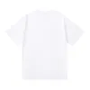 Marca de moda americana roxo cogumelo nuvem impressão alto peso fio duplo solto casual manga curta camiseta para homem 4g2p