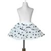 Mignons filles bronzing dot tutu jupes enfants vêtements de créateurs de créateurs bébé jupes à pois privil