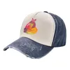 Ball Caps Fruit and Bat - Pastel Baseball Cap Funny Hat Sun for Children Trucker Women Men's