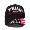 Hoed heren Amerikaanse vlag borduurwerk baseball cap cap cap outdoor zomer zonnehoed hardtop DHL GRATIS VERZENDING