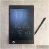 Tablettes graphiques Stylos 97 pouces Colorf LCD Écriture Ding Boards Portable Mince Tablette d'écriture sans papier Graphique avec stylet Livraison directe Otdvg
