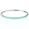 Bangles Radiant Heart Twinkling Forever Entwined Matte Brilliance Bangle 925 Sterling Silver Bracelet Fit Europe Bead Charm DIY Jewelry