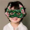 Children's color inflatable color aluminum film eye mask Celebration party cosplay mask