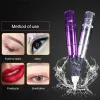 Maskin Professional Tattoo Pen Eyebrow Tattoo Machine Pen för permanenta smink Eyebrow Microblading Makeup Machine Kit Swiss Motor